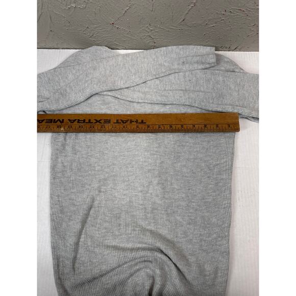 Nordstrom Halogen Twist Open Back Gray Sweater Size XS - Picture 5 of 5